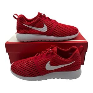 Nike Roshe One Flight Weight GS Running Shoes YOUTH Kids 6.5 Y Red White Sneaker